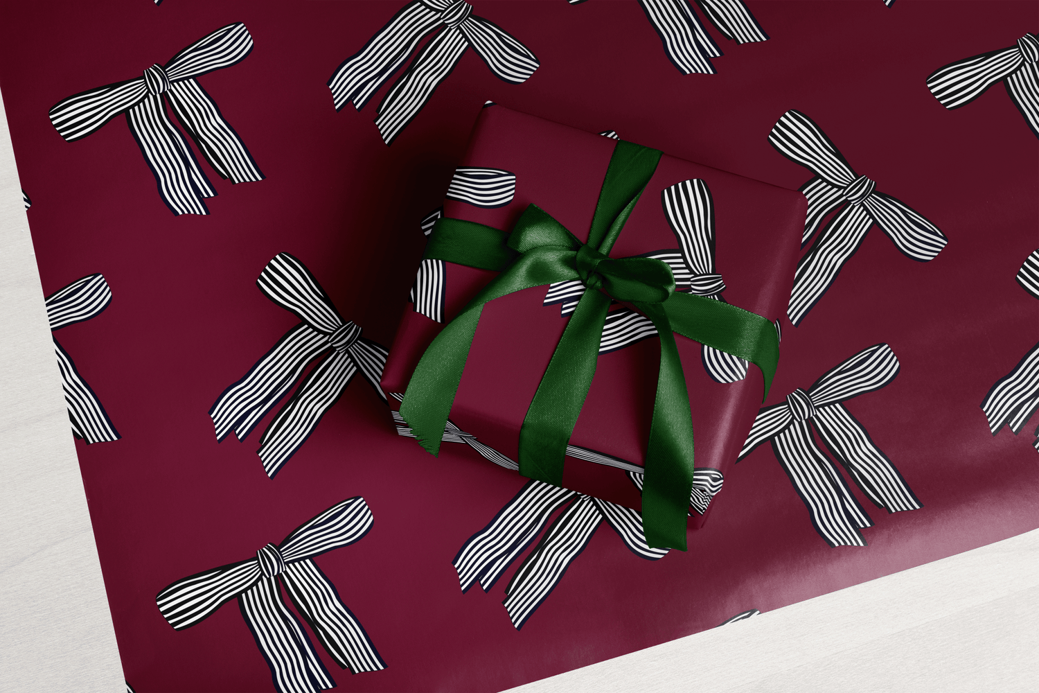 Claret Bow - Haus of Wrap