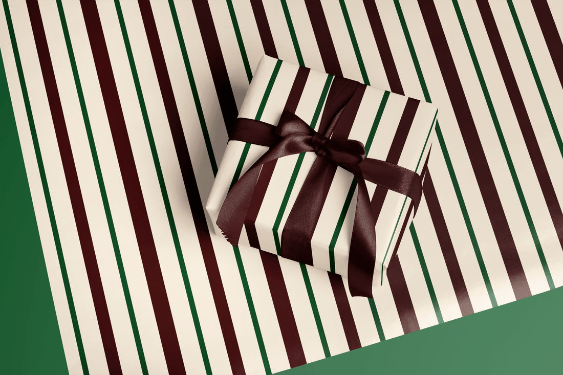 Bordeaux Pinstripe - Haus of Wrap