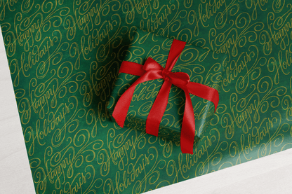 Emerald Calligraphy - Haus of Wrap