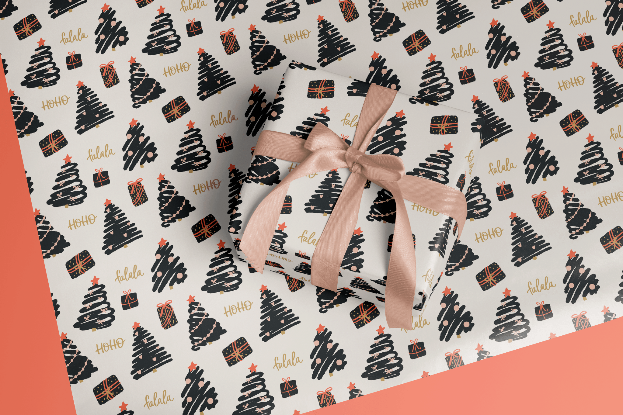 Monochrome Cheer - Haus of Wrap