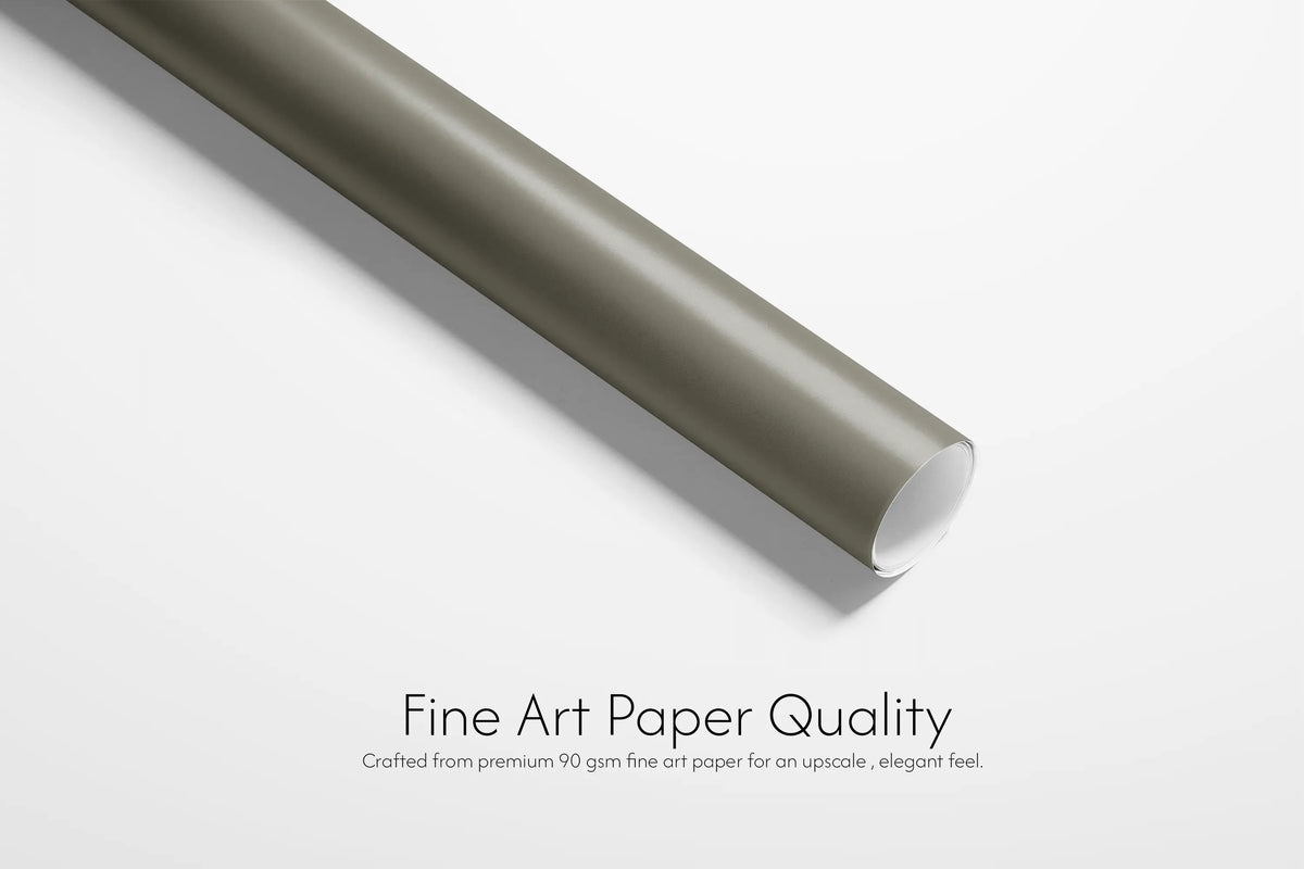 Haus of Wrap muted olive gift wrap roll, elegant Terrain design—perfect for birthdays, weddings, or holidays. Fine art paper quality.