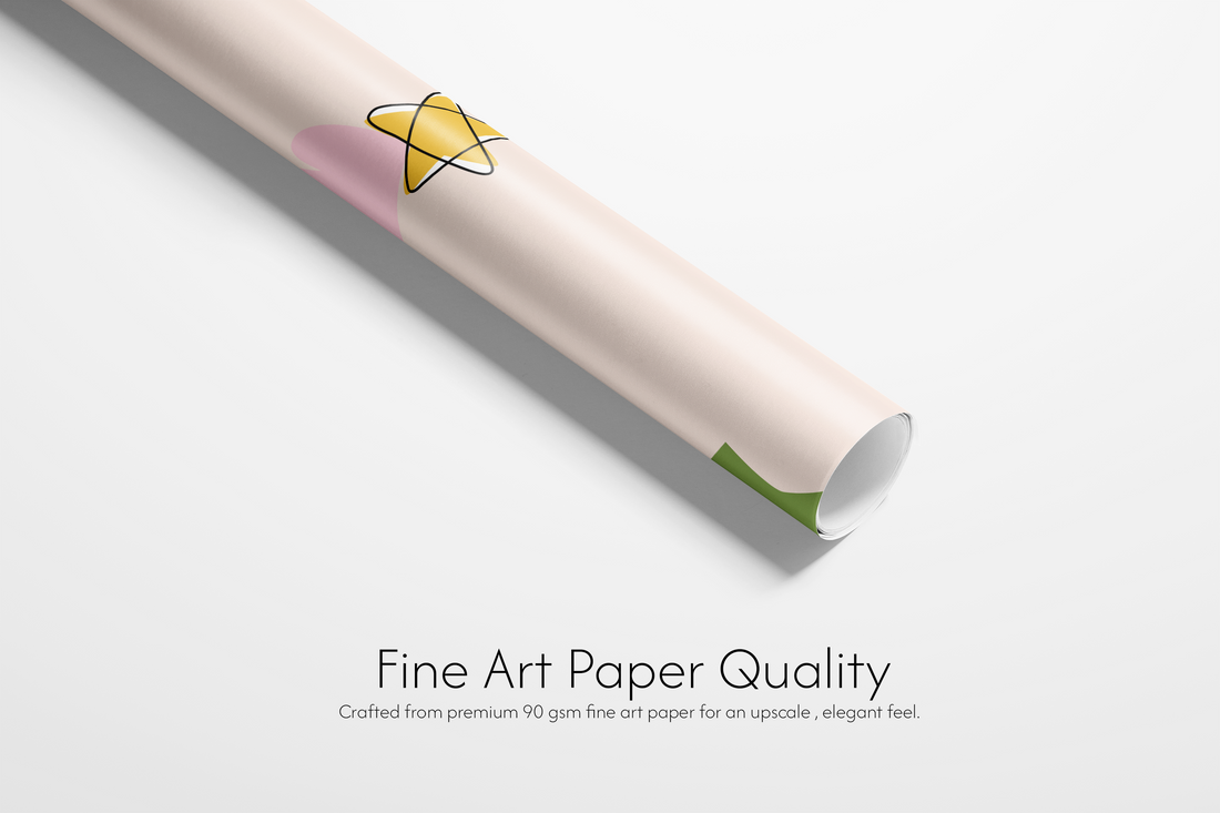 Soft pale pink wrapping paper with a scattered pattern of a pink Nutcracker soldier, pink Christmas trees, candy canes, and holly, ideal for girly Christmas wrapping paper.