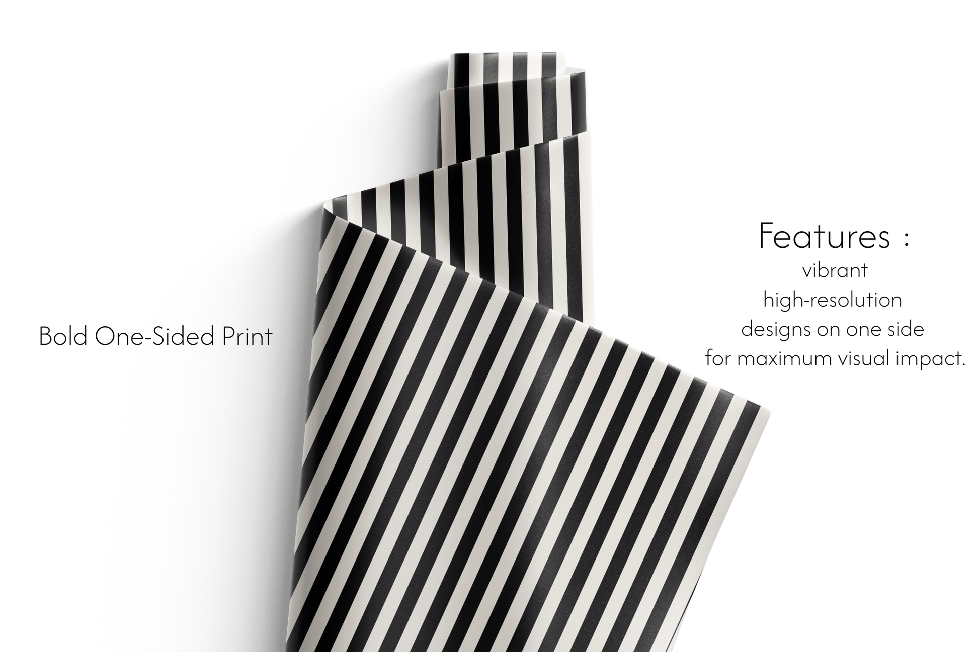 Noir Stripes - Haus of Wrap