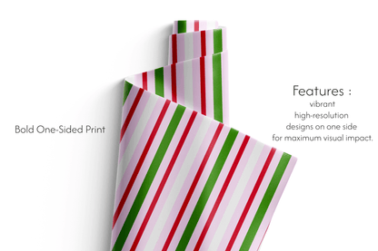 Sugarplum Stripes - Haus of Wrap