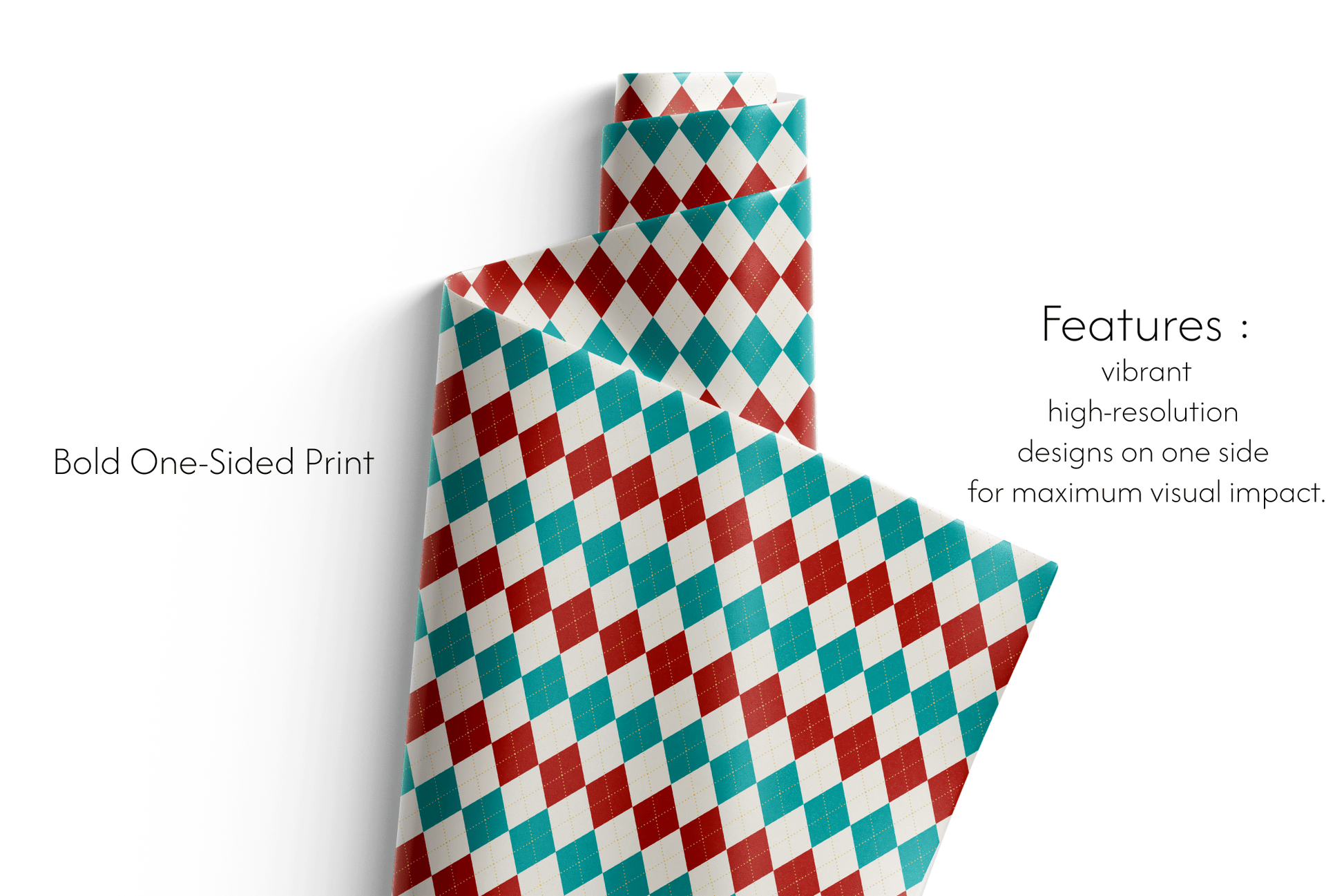 Holiday Argyle - Haus of Wrap