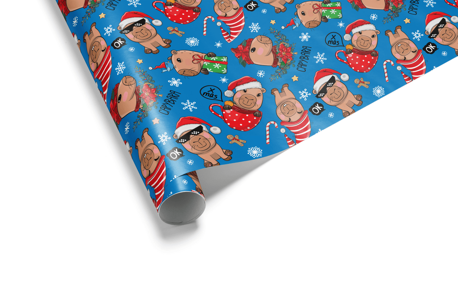 Capybara Claus - Haus of Wrap