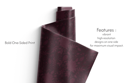 Merlot Brocade - Haus of Wrap