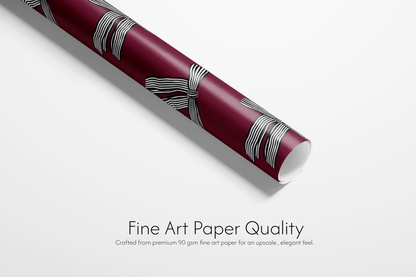 Claret Bow - Haus of Wrap