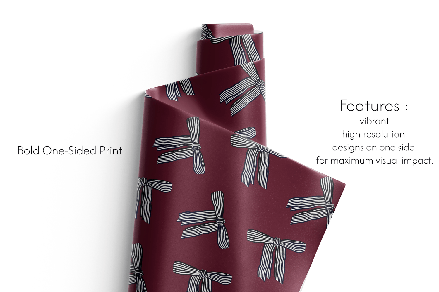 Claret Bow - Haus of Wrap