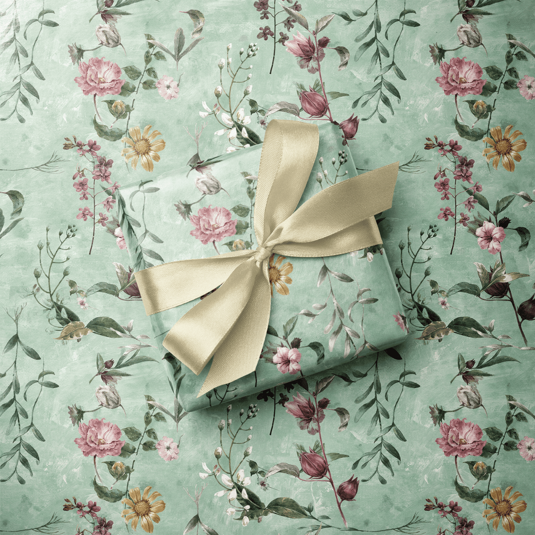 The Botanical Wall - Haus of WrapFloral Gift Wrapping Paper