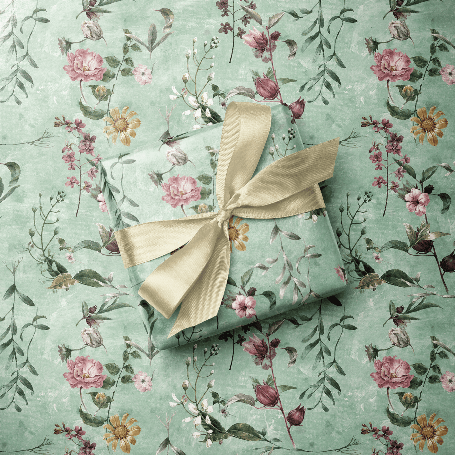 The Botanical Wall - Haus of WrapFloral Gift Wrapping Paper
