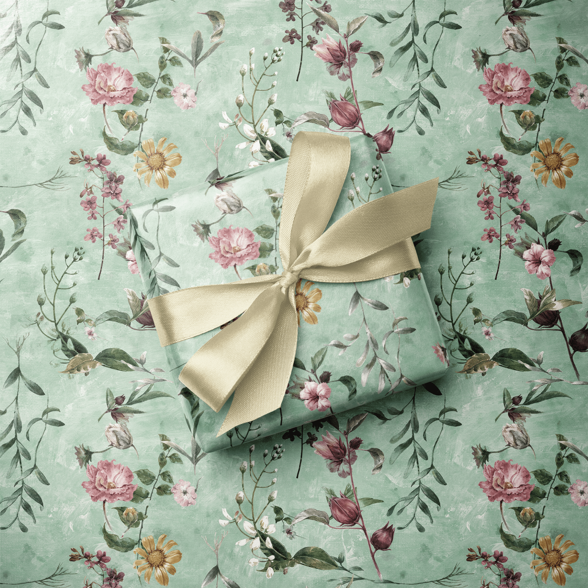 The Botanical Wall - Haus of WrapFloral Gift Wrapping Paper