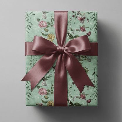 The Botanical Wall - Haus of WrapFloral Gift Wrapping Paper