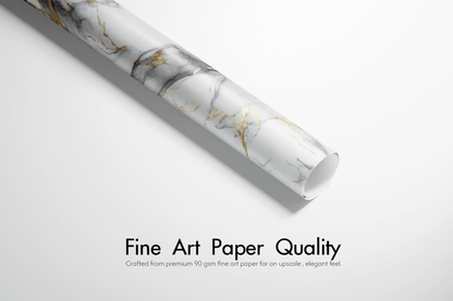 Carrara Gold - Haus of WrapLuxury Gift Wrapping paper