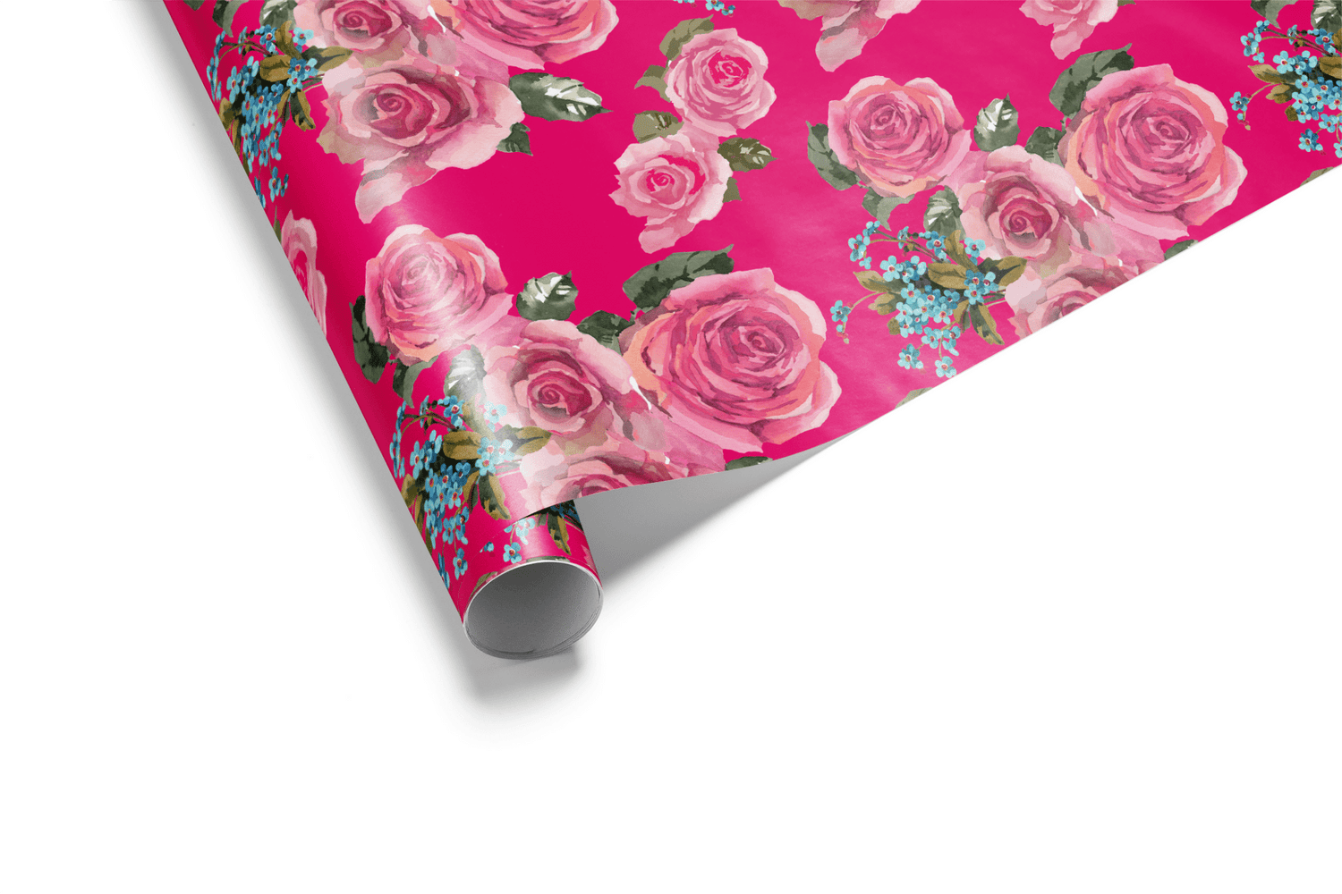 Rosa Elettrica - Pink Wrapping Paper - Haus of Wrap