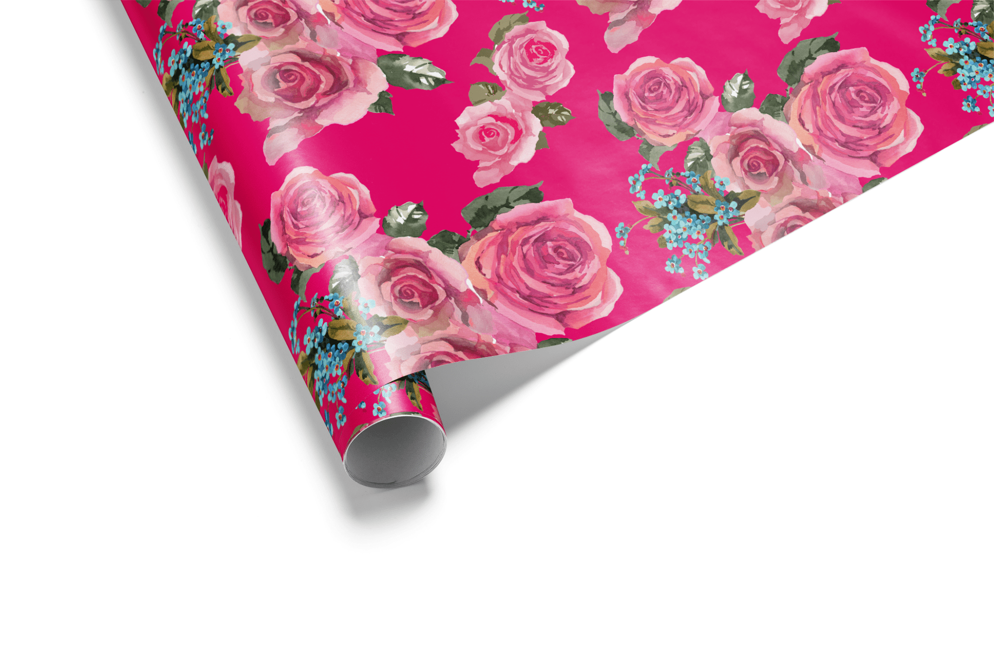 Rosa Elettrica - Pink Wrapping Paper - Haus of Wrap