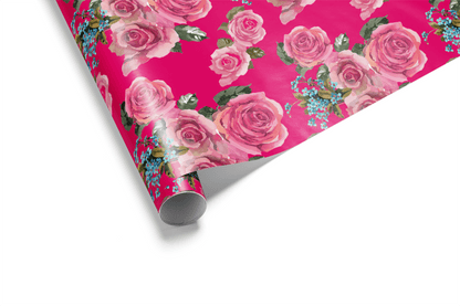 Rosa Elettrica - Pink Wrapping Paper - Haus of Wrap