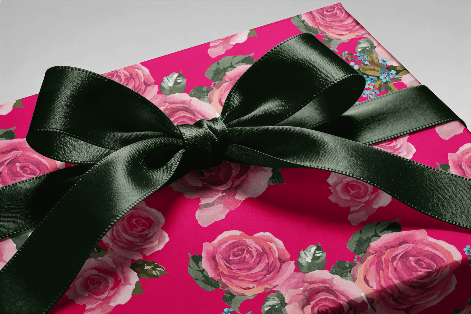 Rosa Elettrica - Pink Wrapping Paper - Haus of Wrap