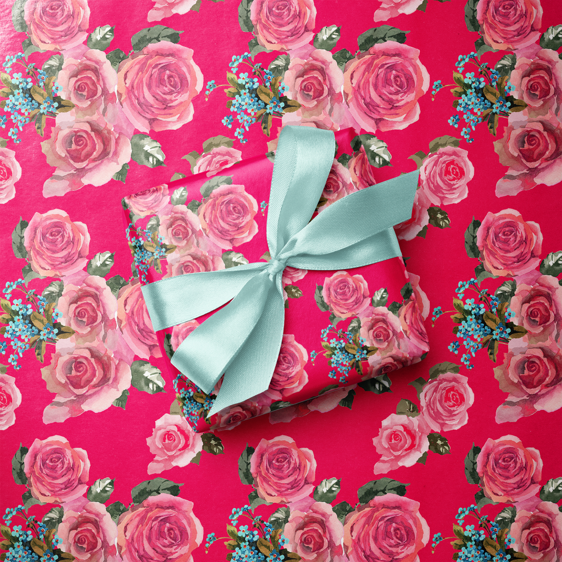 Rosa Elettrica - Pink Wrapping Paper - Haus of Wrap