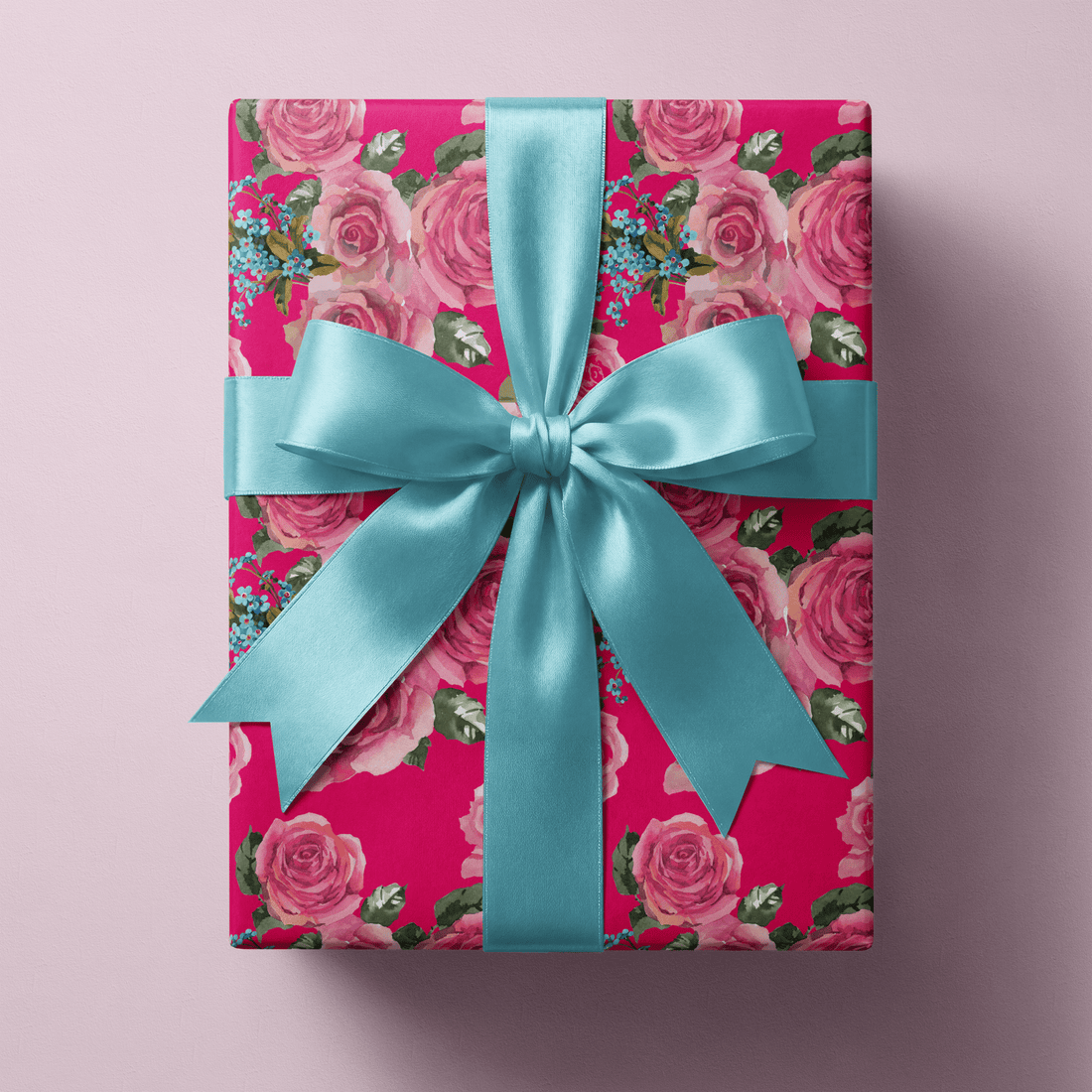 Rosa Elettrica - Pink Wrapping Paper - Haus of Wrap