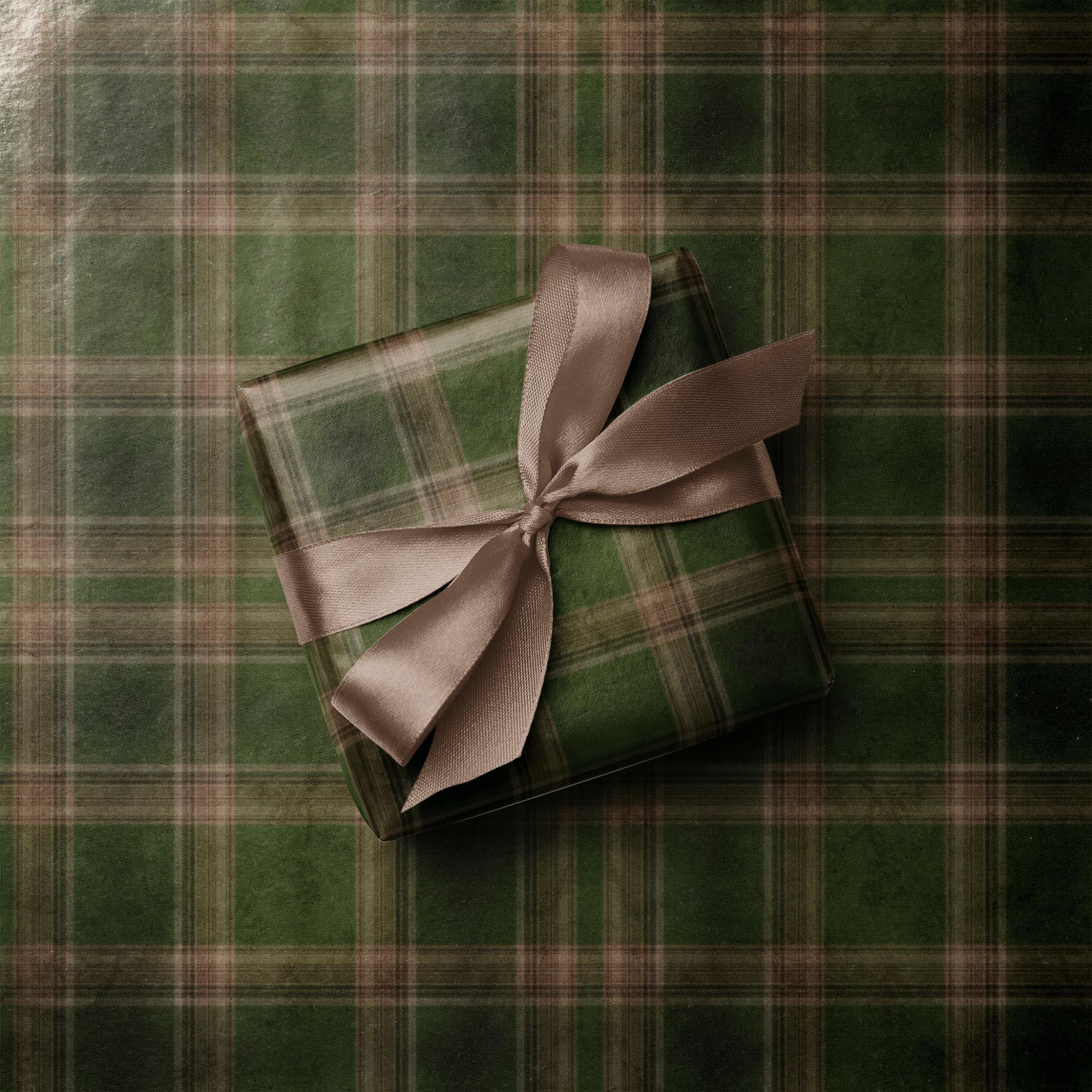 PembertonDark Green Plaid Wrapping PaperHaus of Wrap