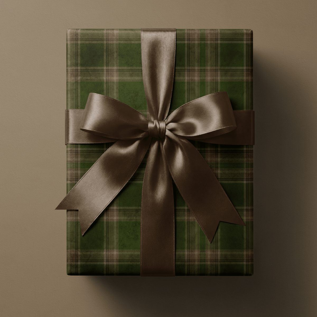 PembertonDark Green Plaid Wrapping PaperHaus of Wrap