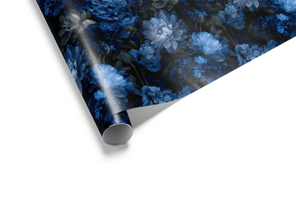 Dark Floral Wrapping PaperPrussian Haus of Wrap