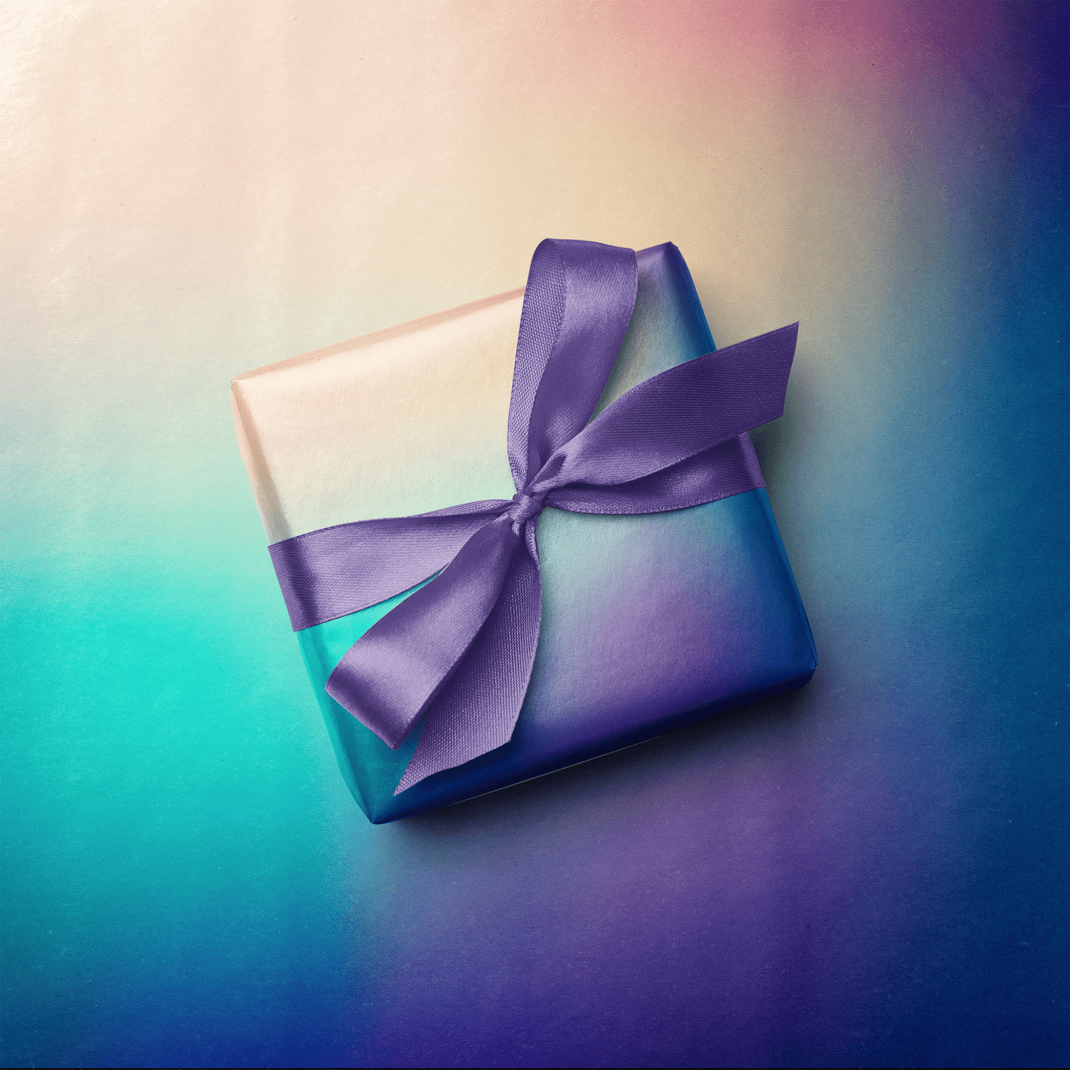 Blue Wrapping Paper - Aurora - Haus of Wrap