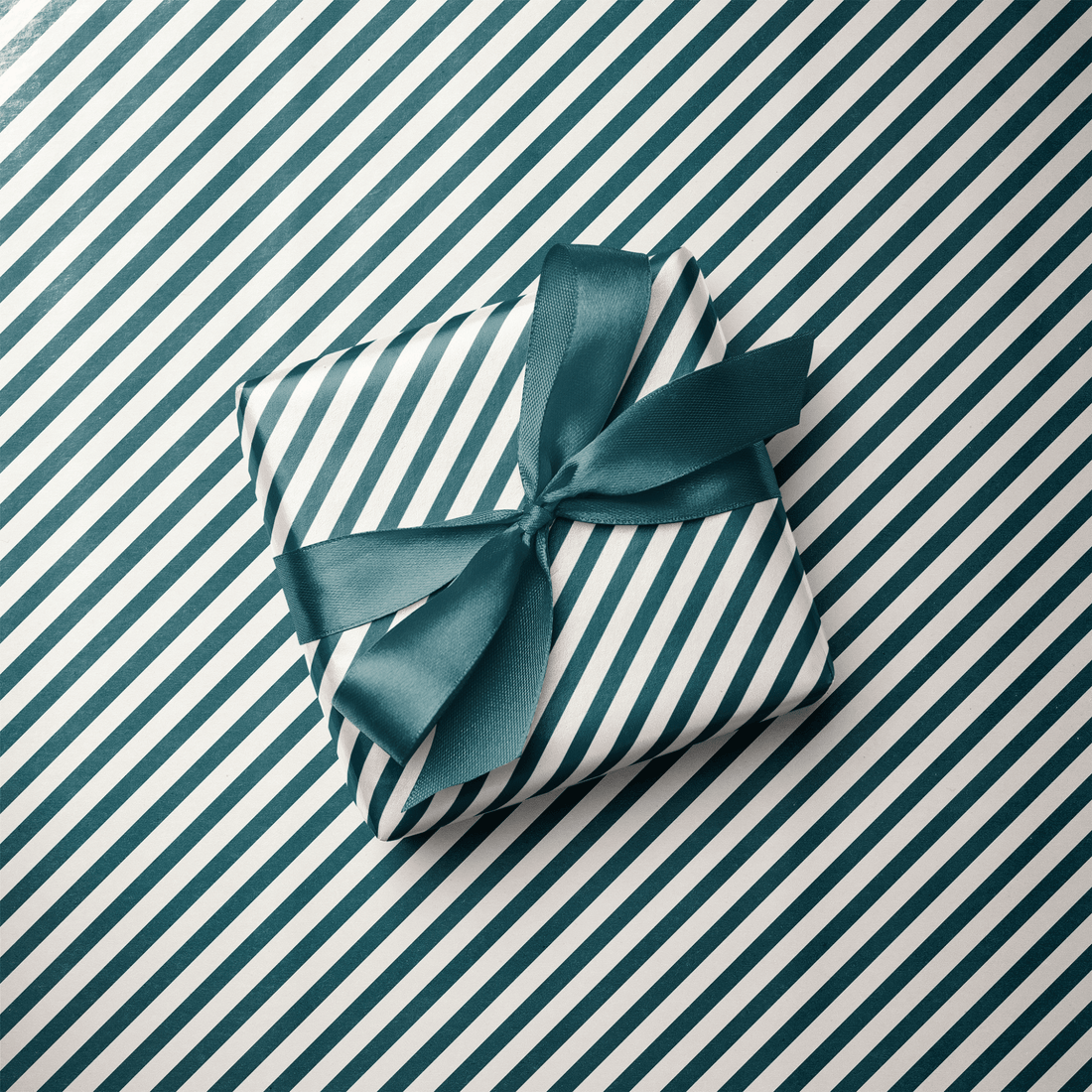 Teal Wrapping Paper - The Forecast - Haus of Wrap
