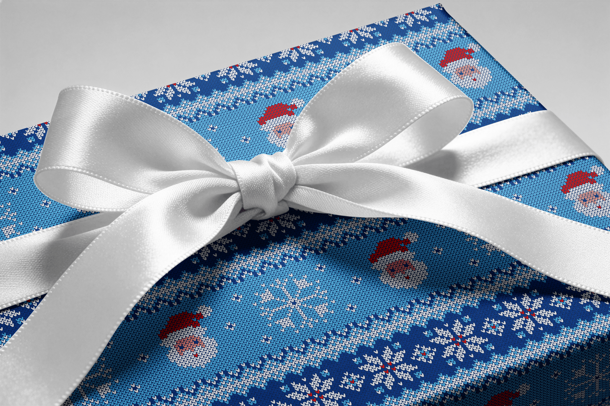 Christmas Wrapping Paper - Stitch &amp; Claus - Haus of Wrap