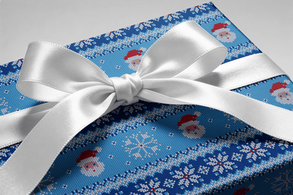Christmas Wrapping Paper - Stitch &amp; Claus - Haus of Wrap
