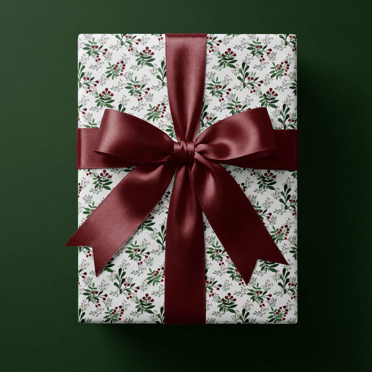 Christmas Gift Wrapping Paper - Boreal - Haus of Wrap