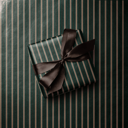 Green Wrapping Paper - Aldwych - Haus of Wrap