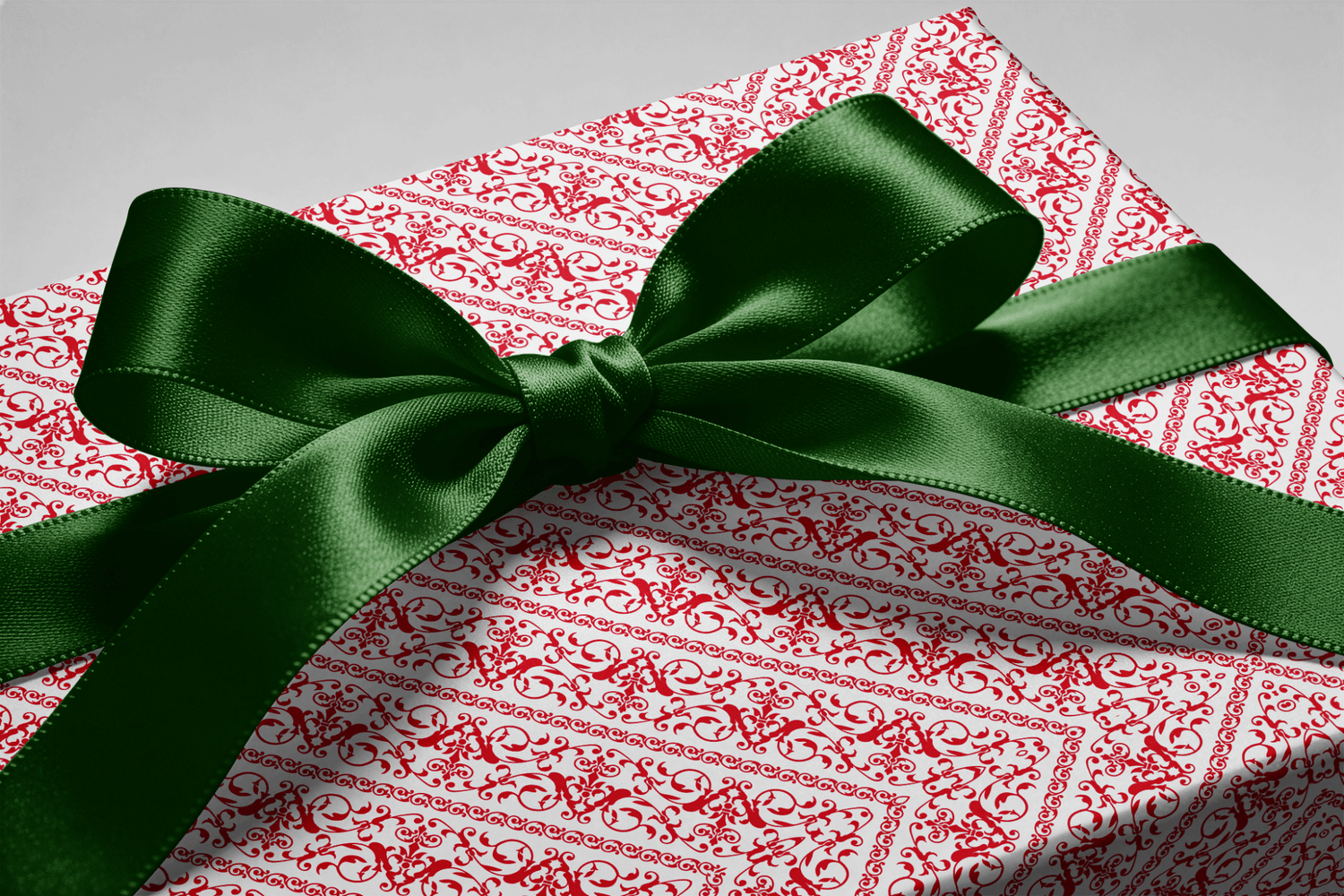 Red Wrapping Paper - Scarlet Letter - Haus of Wrap