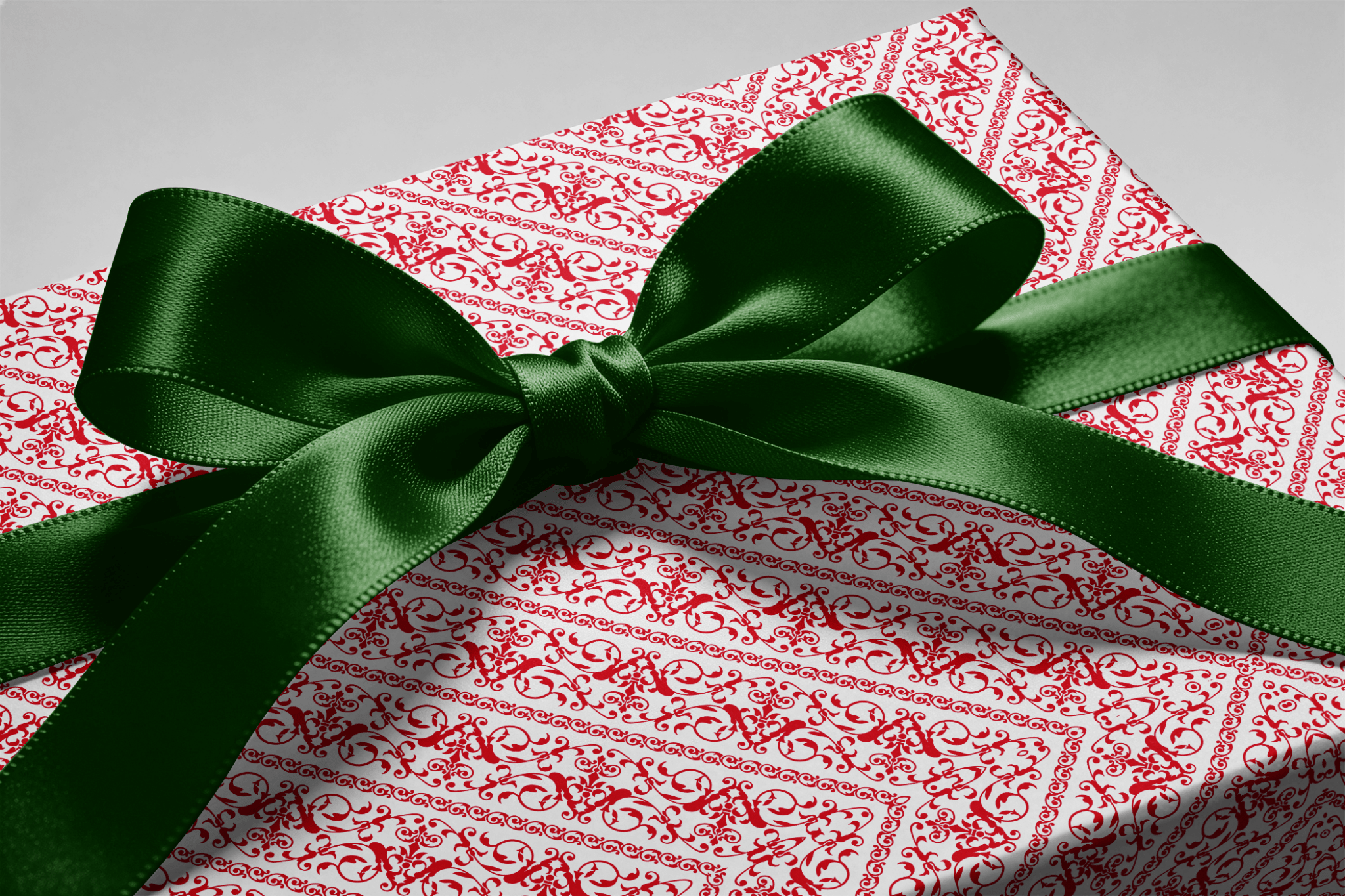 Red Wrapping Paper - Scarlet Letter - Haus of Wrap