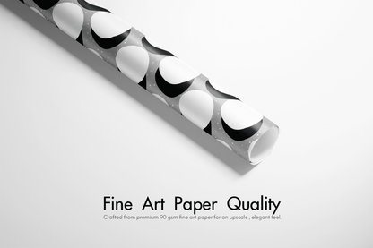 Geometric Wrapping Paper - Roundel - Haus of Wrap