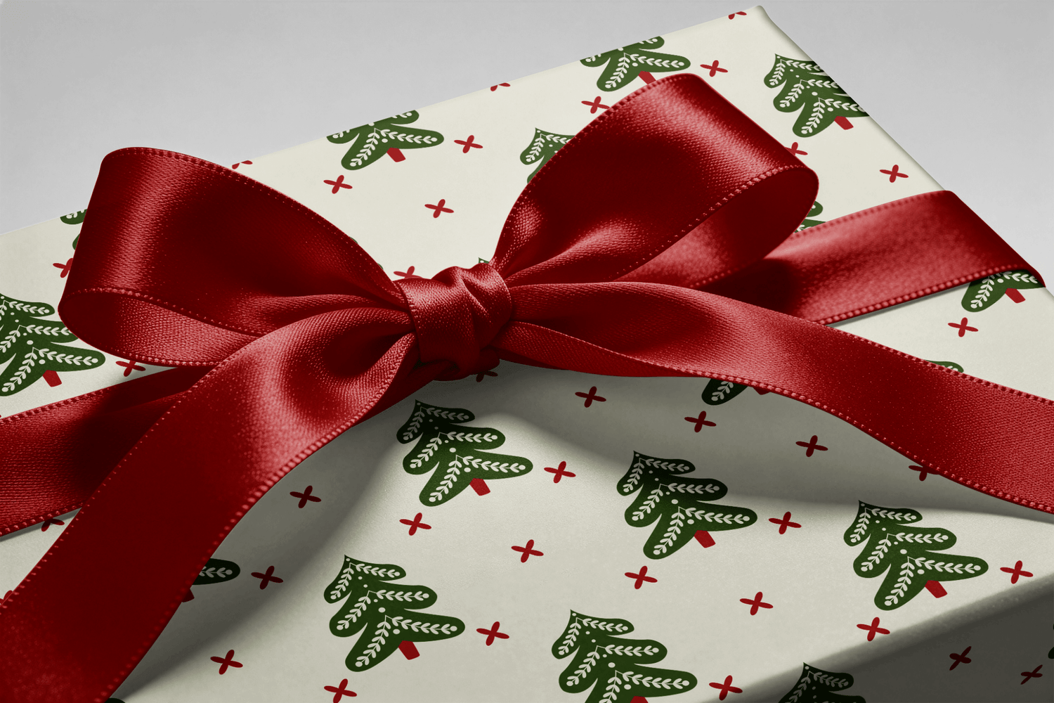 Christmas Wrapping Paper - Stitched - Haus of Wrap