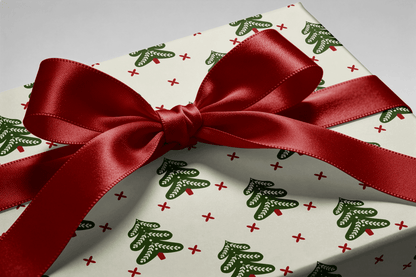 Christmas Wrapping Paper - Stitched - Haus of Wrap