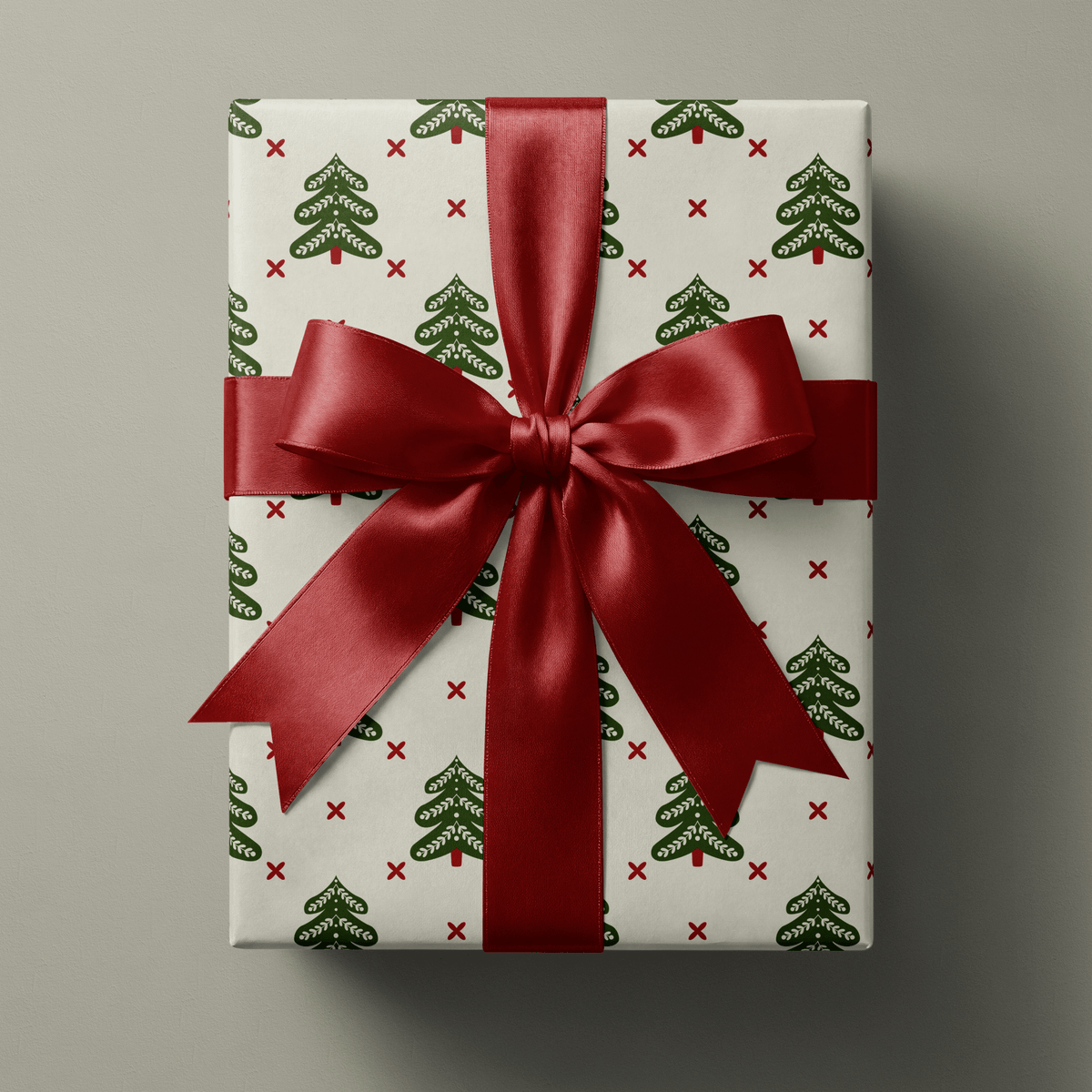 Christmas Wrapping Paper - Stitched - Haus of Wrap