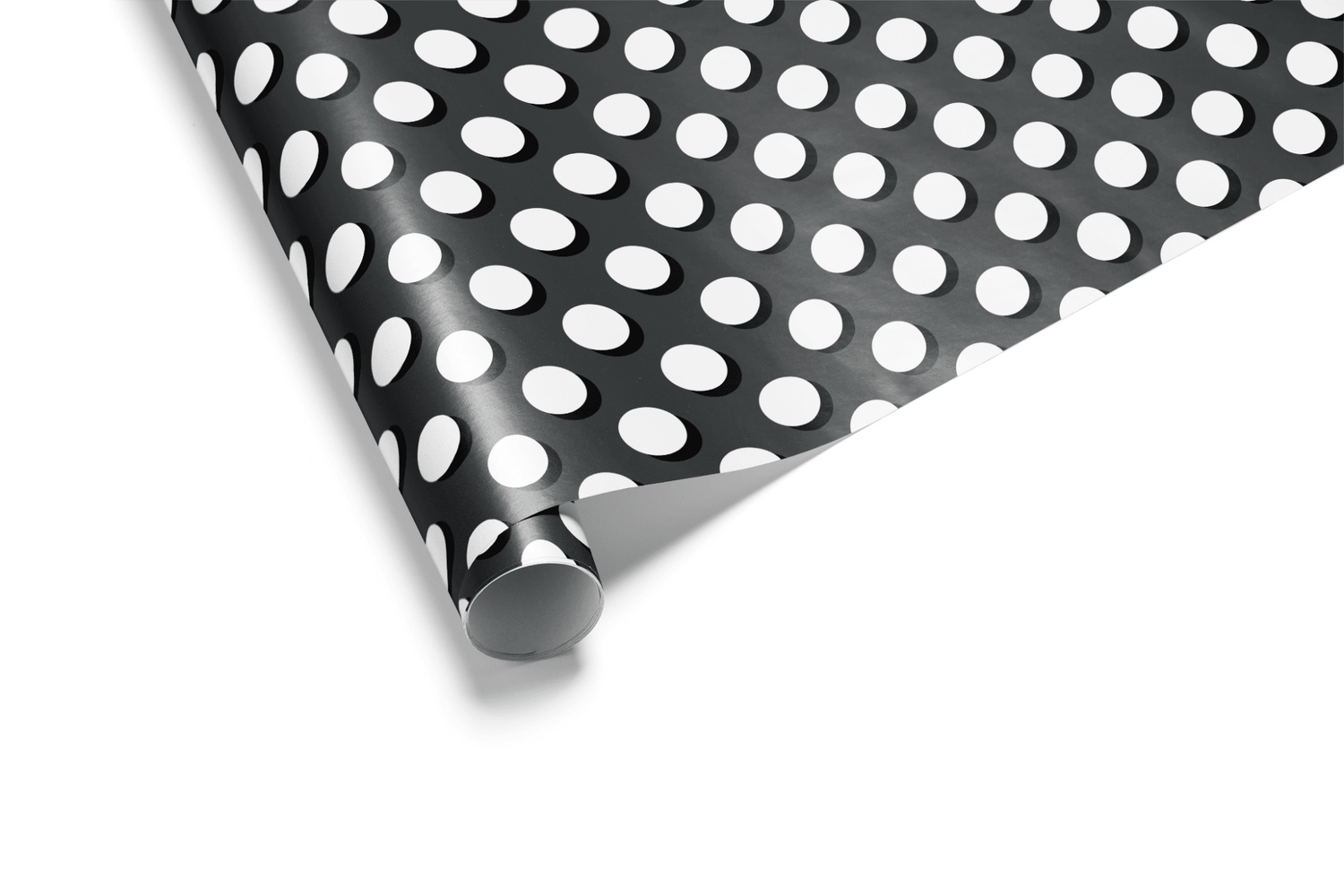 Black and White Wrapping Paper - White Out - Haus of Wrap
