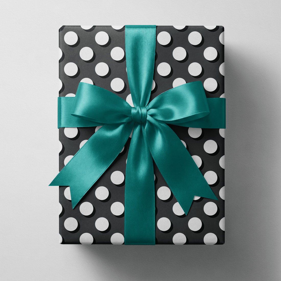 Black and White Wrapping Paper - White Out - Haus of Wrap