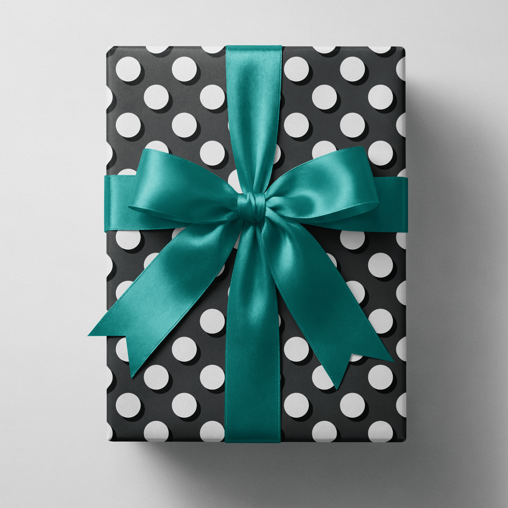 Black and White Wrapping Paper - White Out - Haus of Wrap