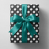 Black and White Wrapping Paper - White Out - Haus of Wrap