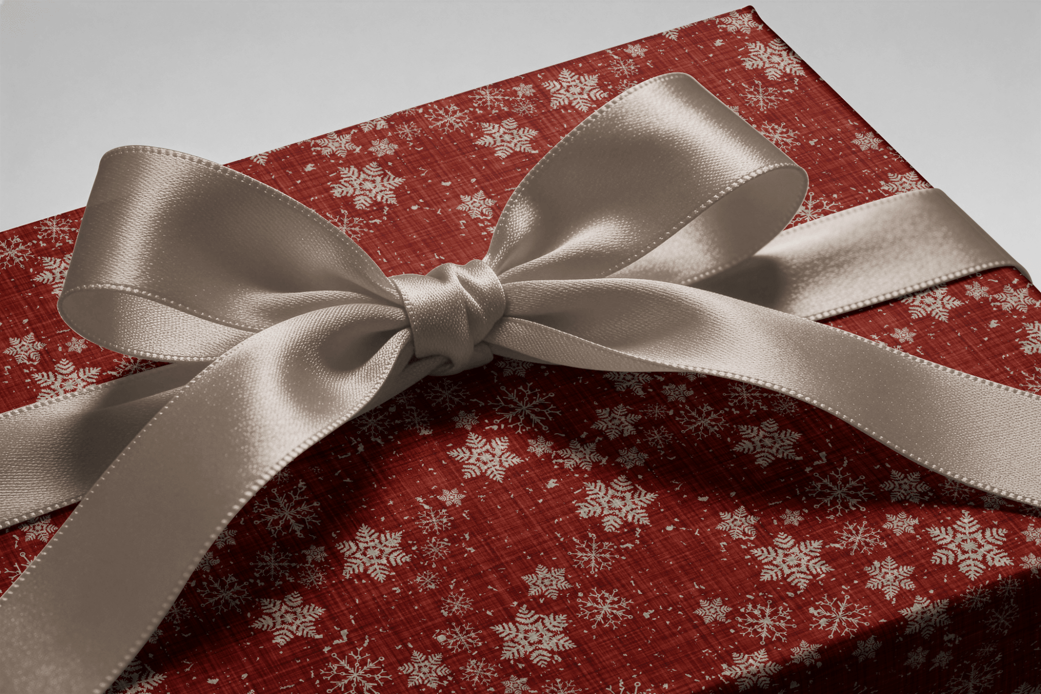 Rustic Christmas Wrapping Paper - Red Mill - Haus of Wrap
