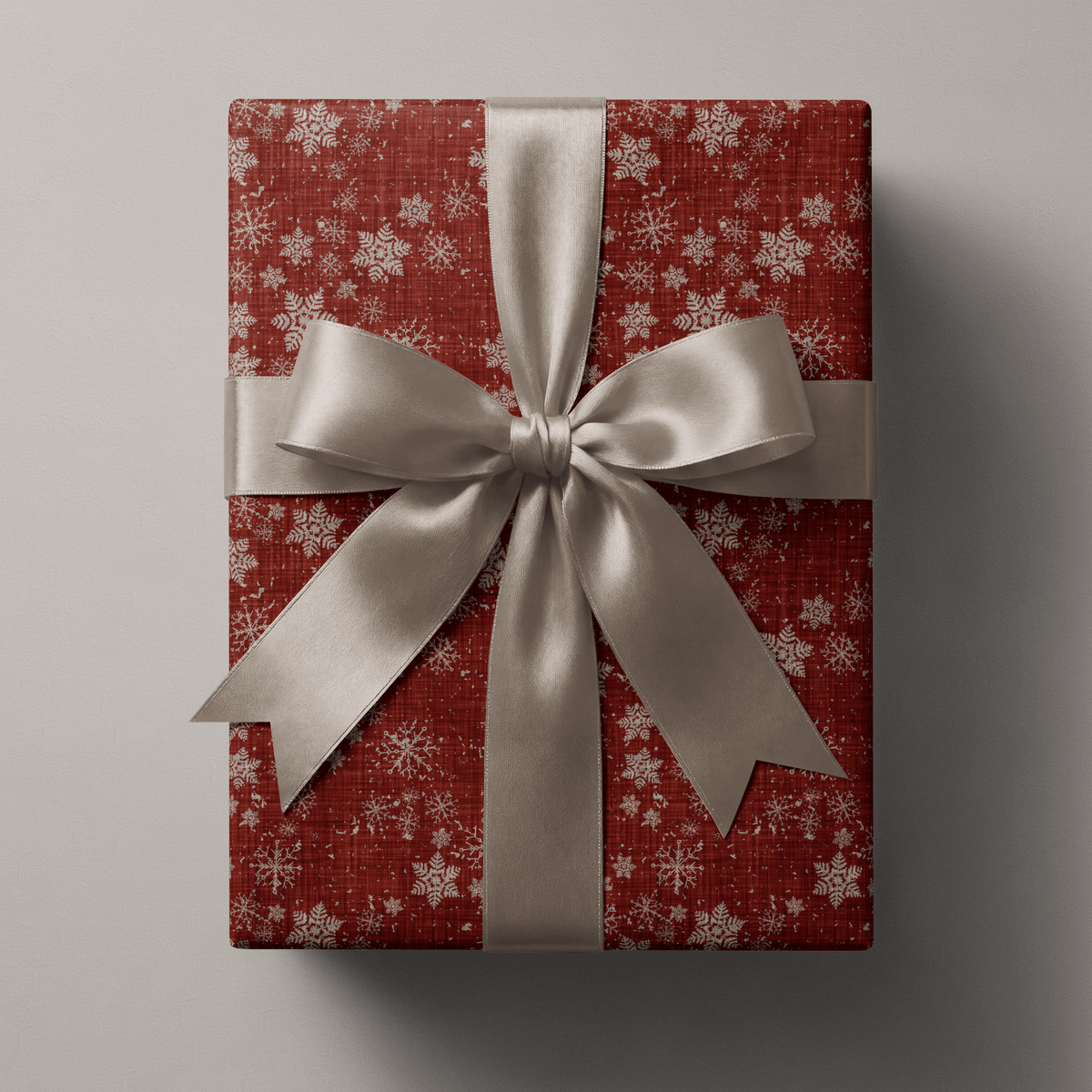 Rustic Christmas Wrapping Paper - Red Mill - Haus of Wrap