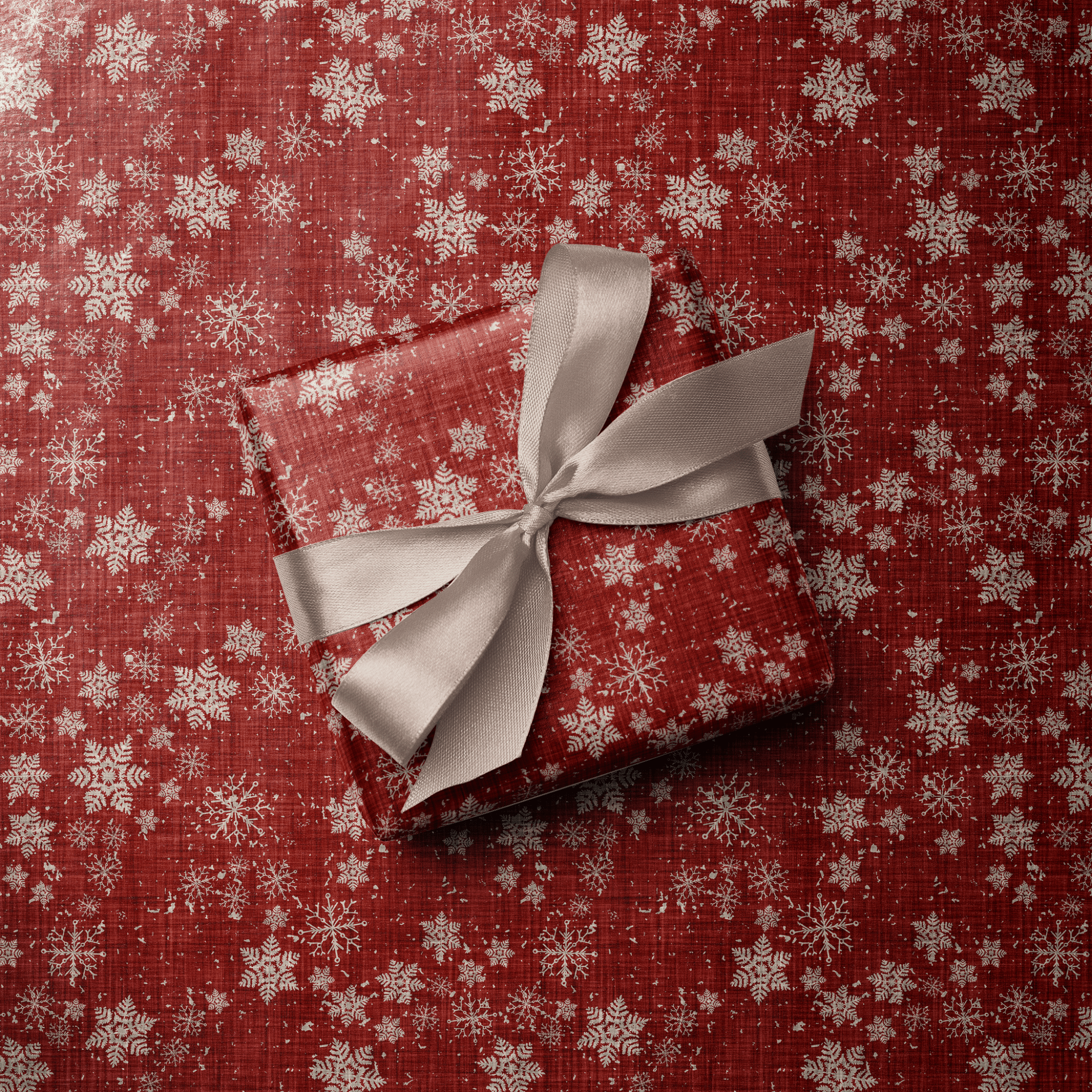 Rustic Christmas Wrapping Paper - Red Mill - Haus of Wrap
