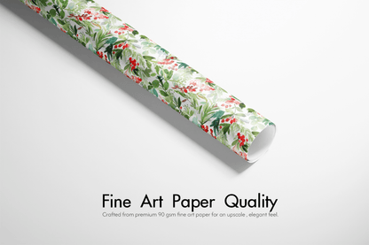 Christmas Gift Wrapping Paper - Winter Plenty - Haus of Wrap