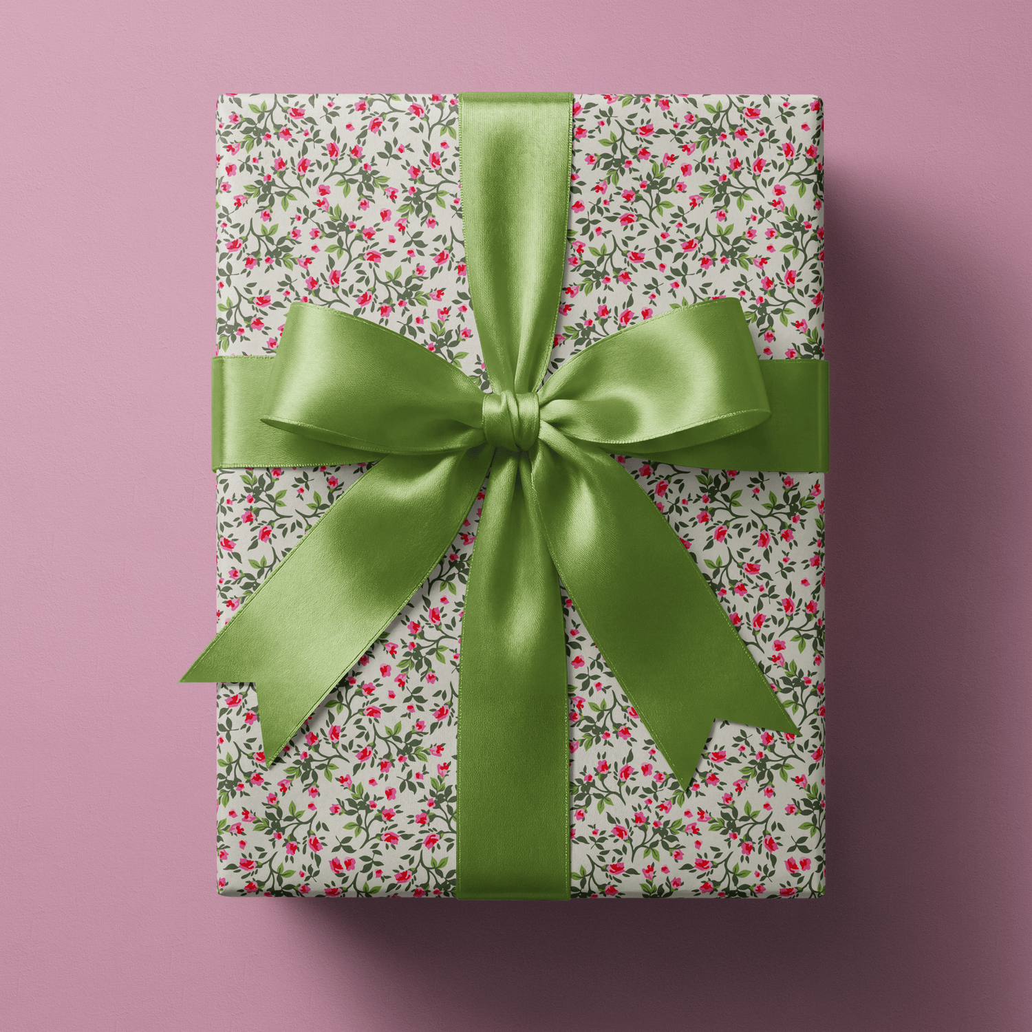 Floral Wrapping Paper Roll - Briar Rose - Haus of Wrap