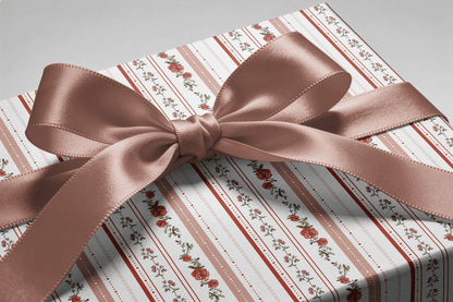 Romantic Wrapping Paper - Montagne Rose - Haus of Wrap