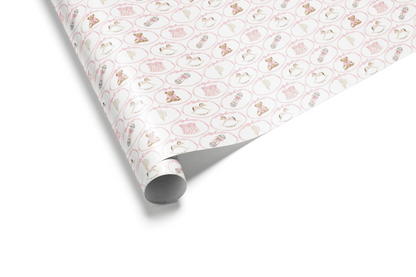 Baby Shower Wrapping Paper Girl - First Chapter - Haus of Wrap